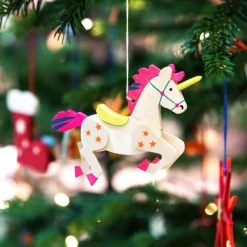 Graupner Unicorn (Orange Flamer) - Christmas Tree Decoration| All Tree Decorations