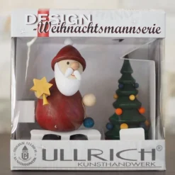 Paul Ullrich Weihnachtsmann Collectibles - Santa Topping His Tree| Rudolph & Friends Collectibles