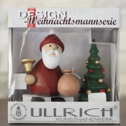 Paul Ullrich Weihnachtsmann Collectibles - Santa And Bell With Tree| Rudolph & Friends Collectibles